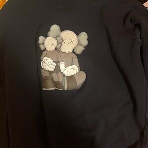 Black KAWS Companion Sweatshirt